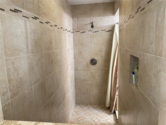 Master shower looking towards the entry. - Single Family Home for sale at 4248 Kilpatrick St, Port Charlotte, FL 33948 - MLS Number is C7452734